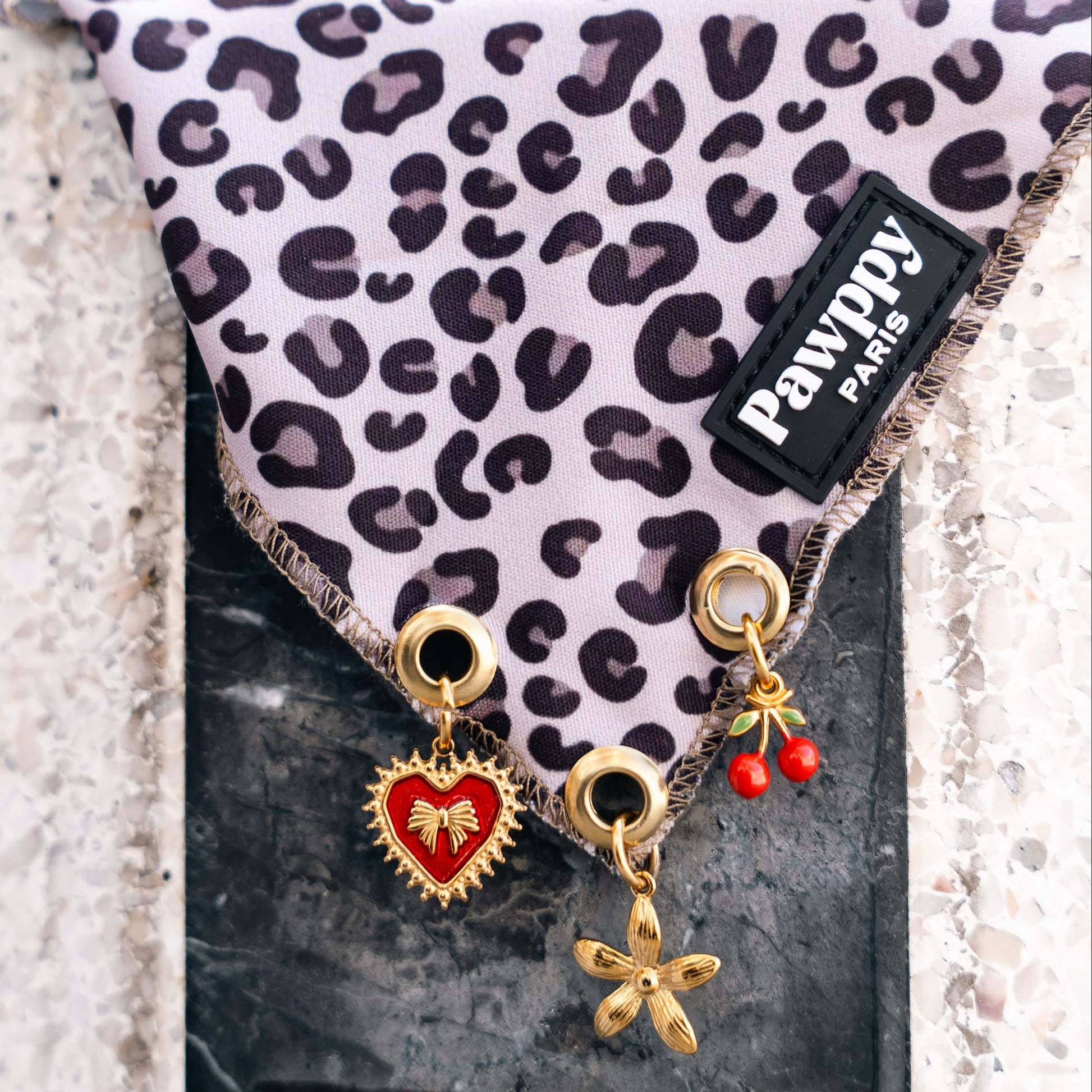 Bandana breloques - Pawppy Paris