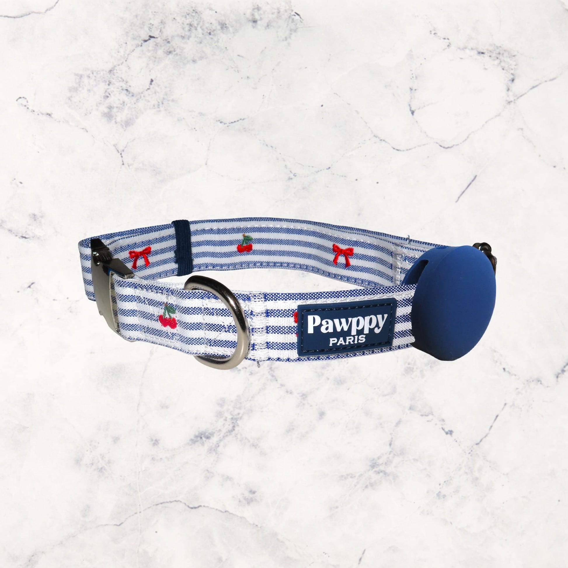 Pawppy Paris - Collier Chéri avec boîtier AirTag