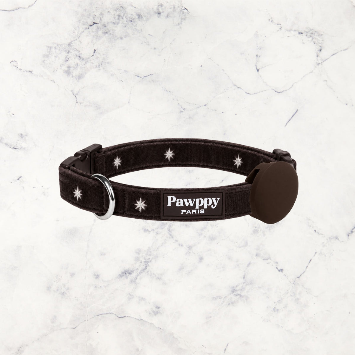 Collier Moka avec boîtier AirTag